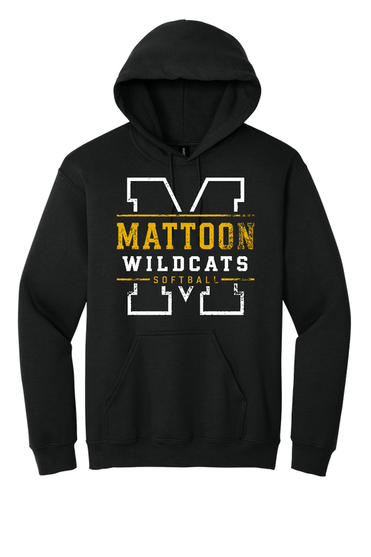 Wildcats Distressed M Softball