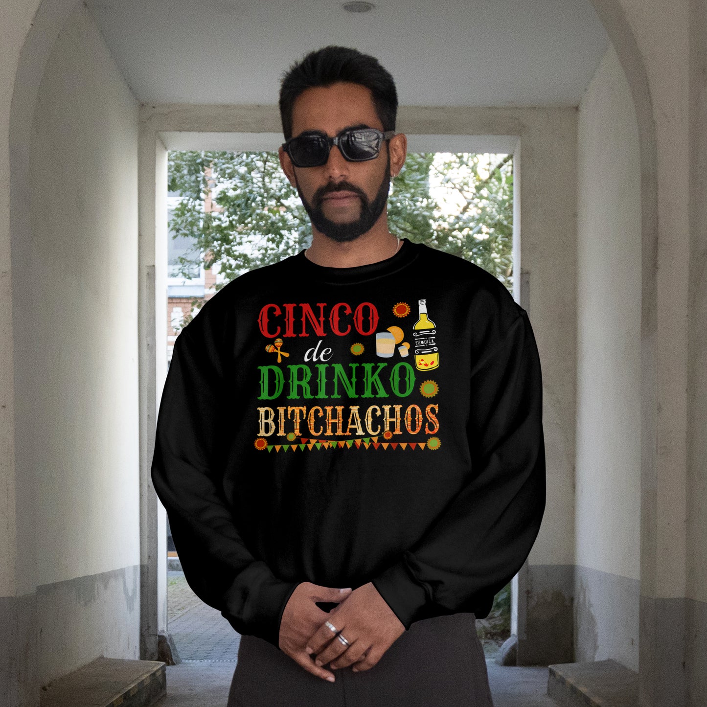 Cinco De Drinko Crewneck