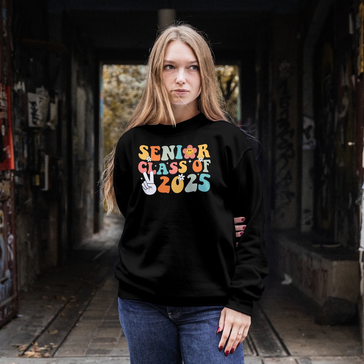 Groovy Senior 2025 Crewneck