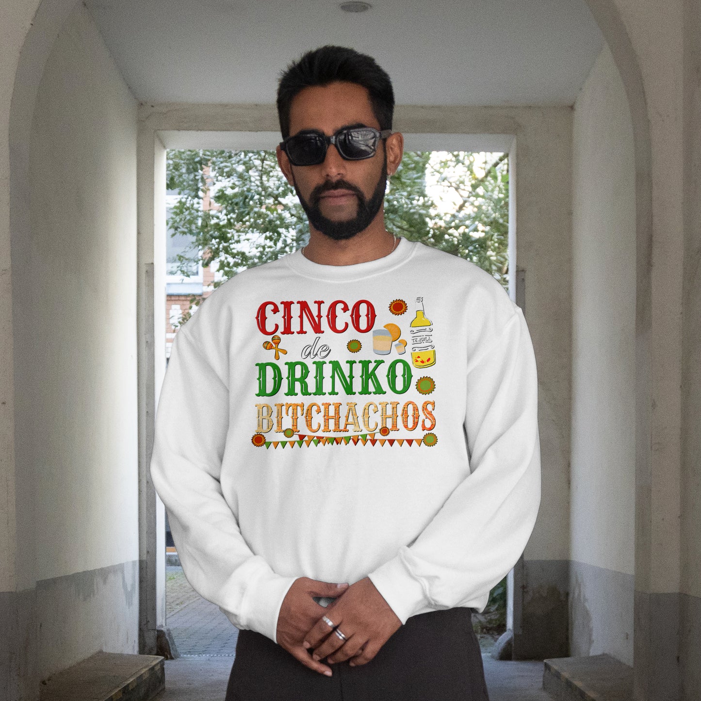 Cinco De Drinko Crewneck