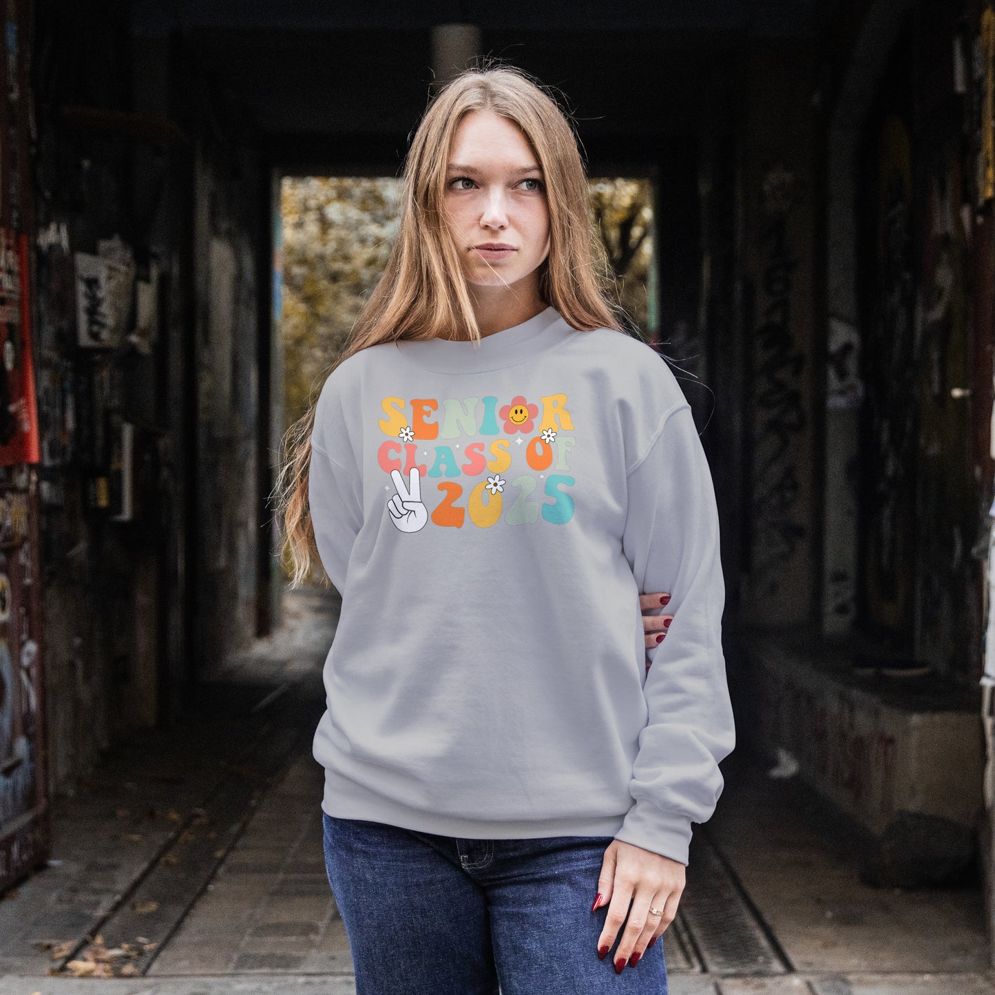 Groovy Senior 2025 Crewneck