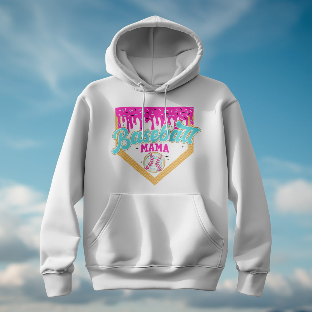 Baseball Mama Drip Hoodie