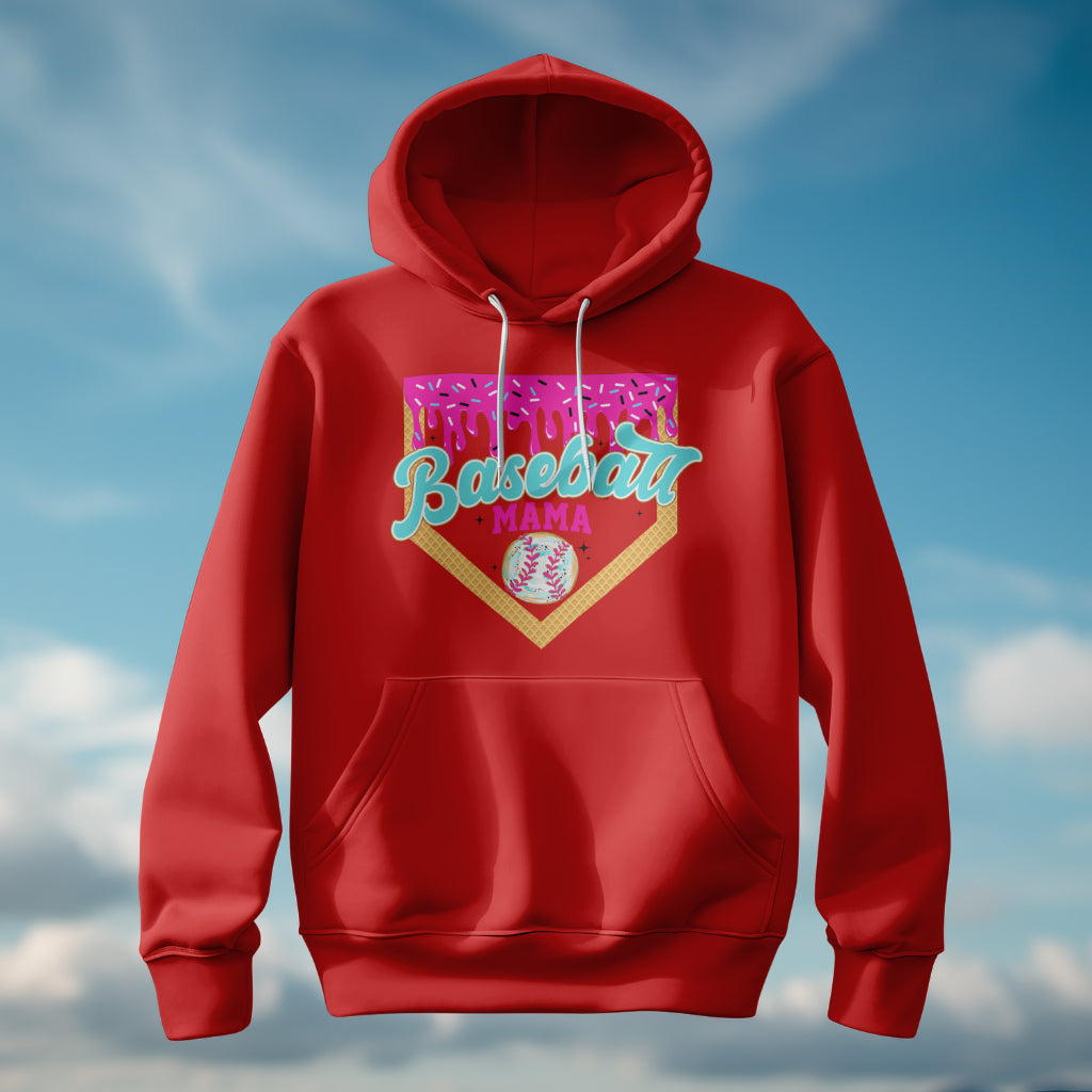 Baseball Mama Drip Hoodie