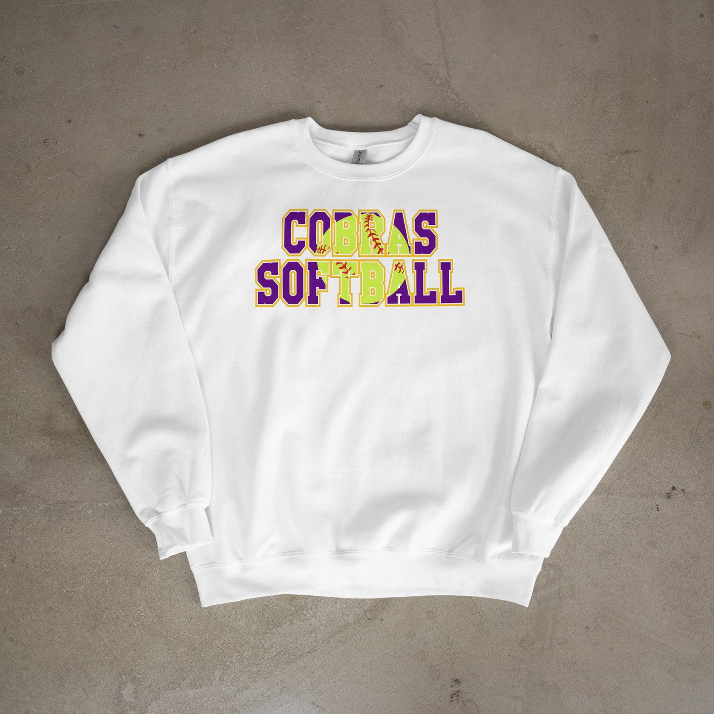 Cobras Softball Cutout