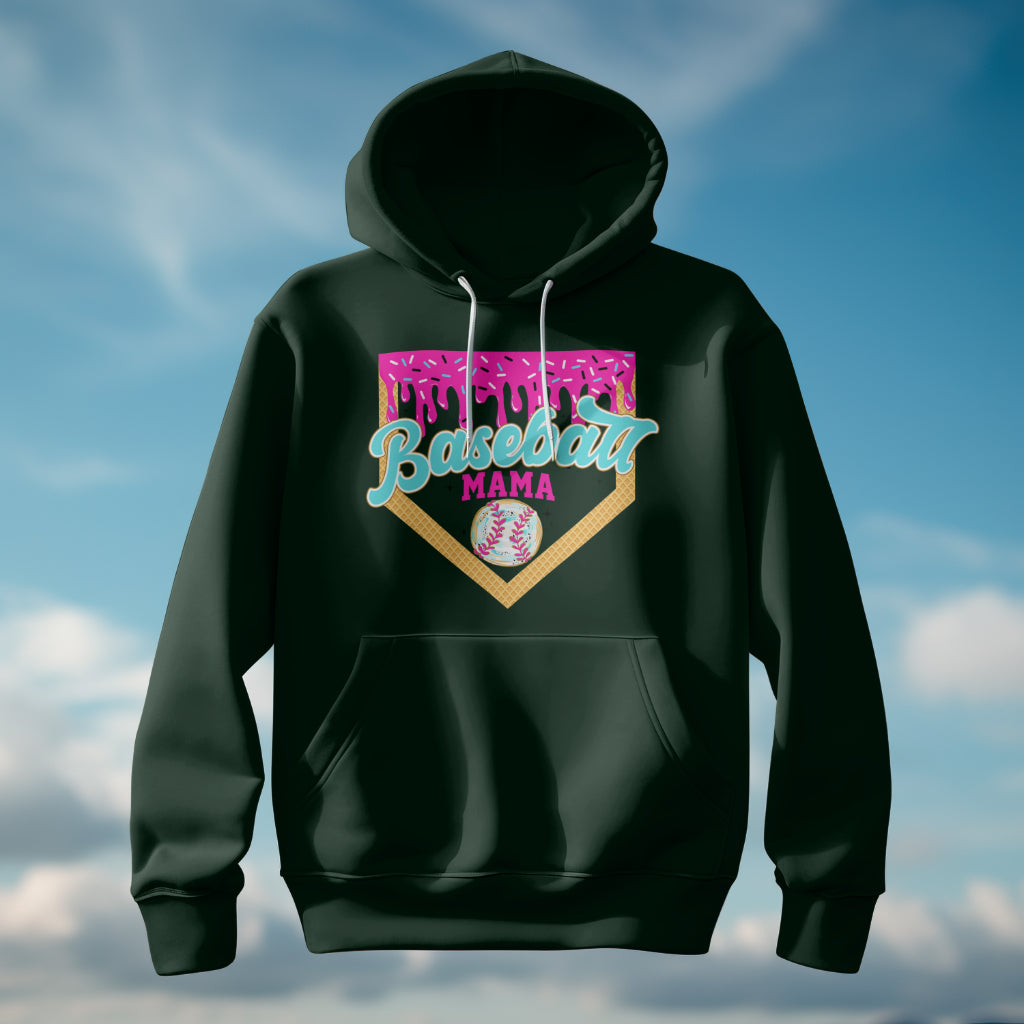 Baseball Mama Drip Hoodie