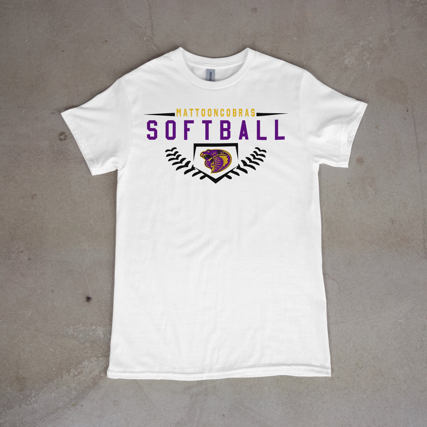 Cobras Softball Plate