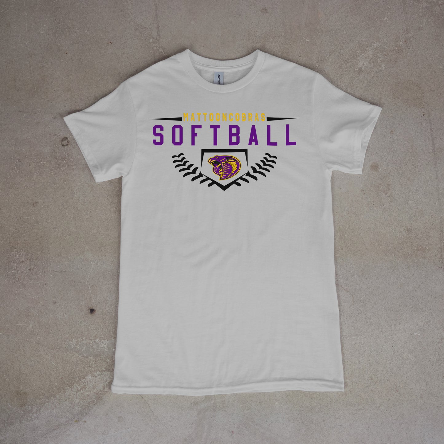 Cobras Softball Plate