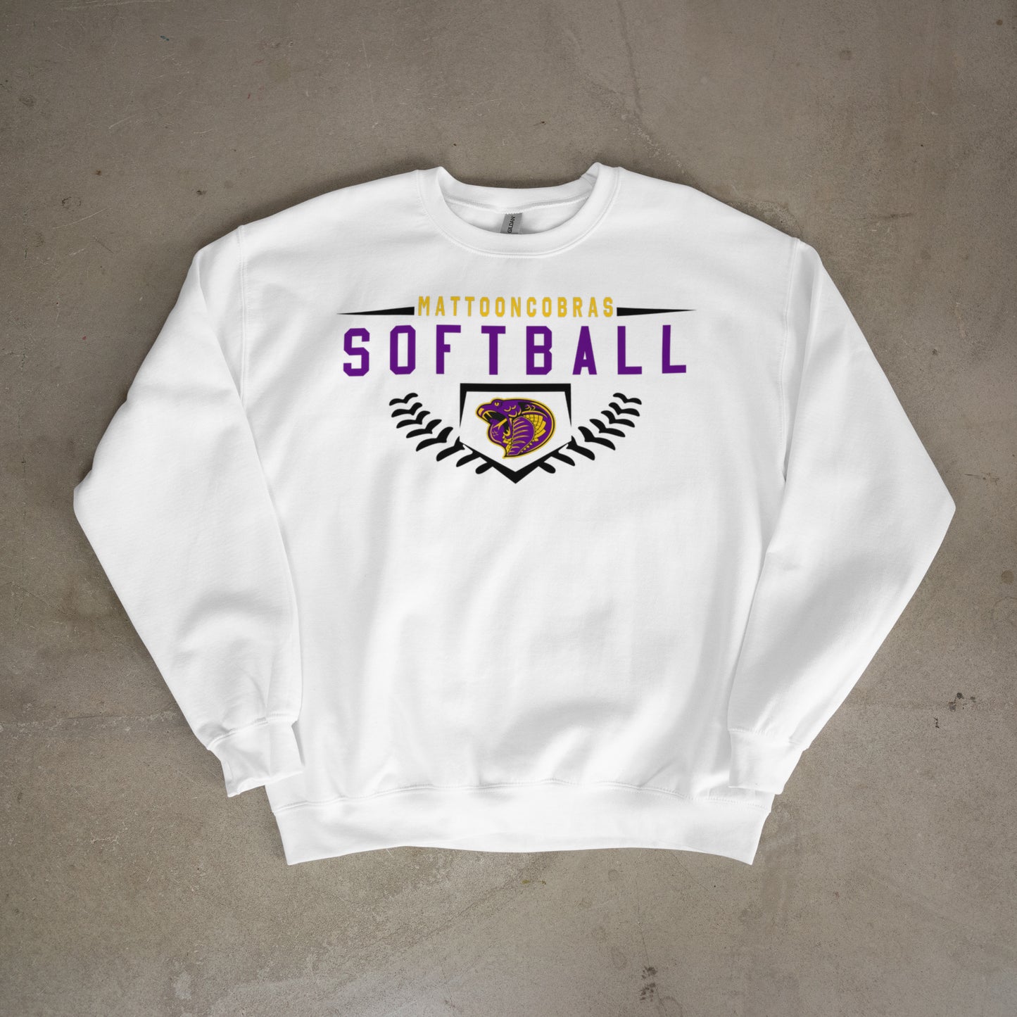 Cobras Softball Plate