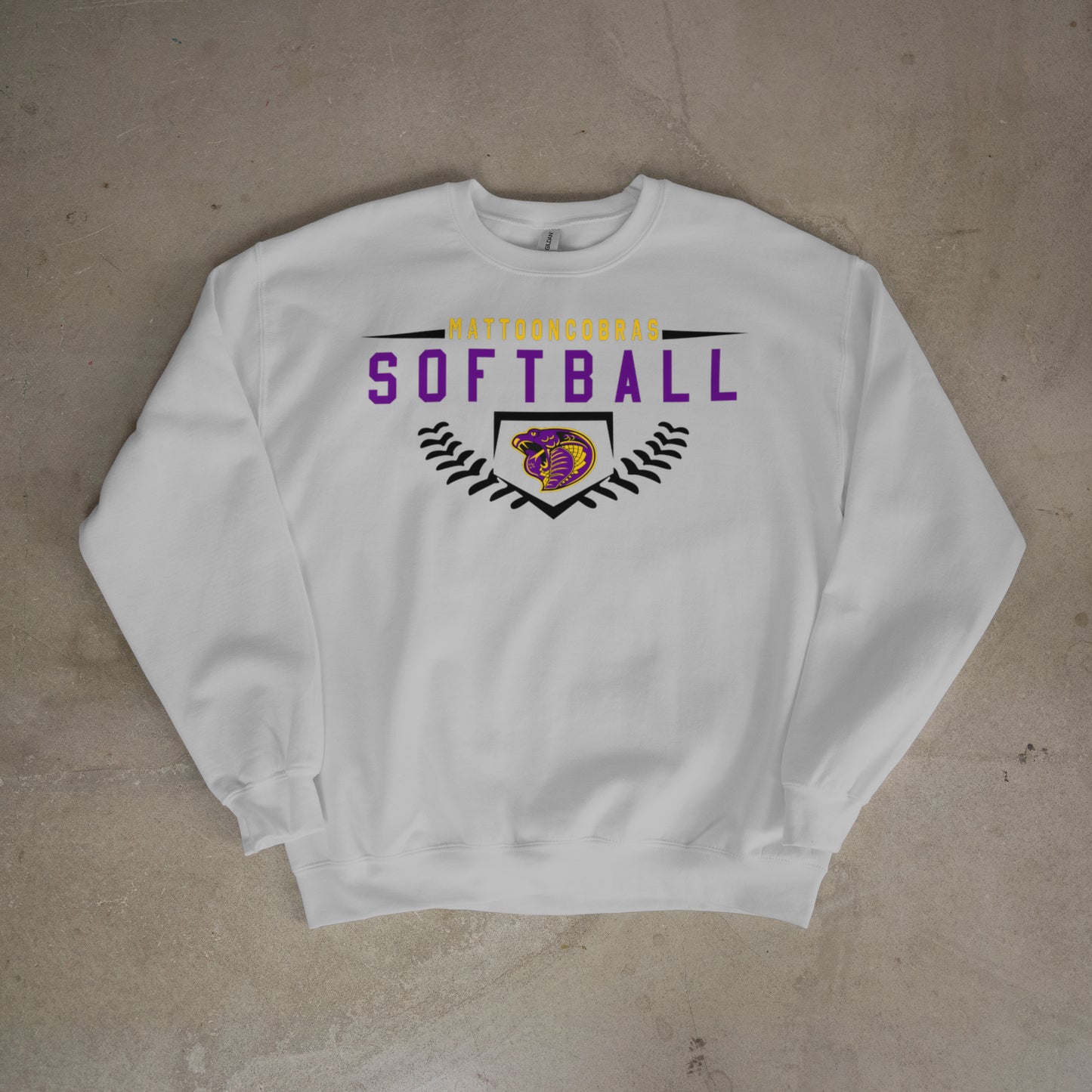 Cobras Softball Plate