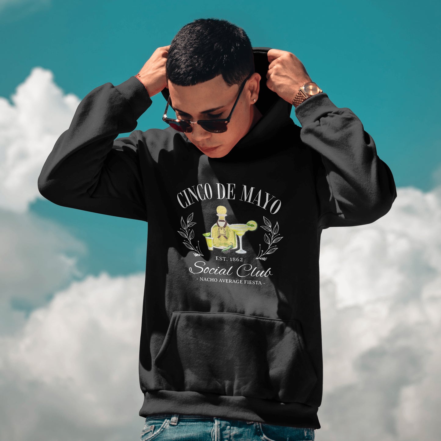 Cinco De Mayo Social Club Hoodie
