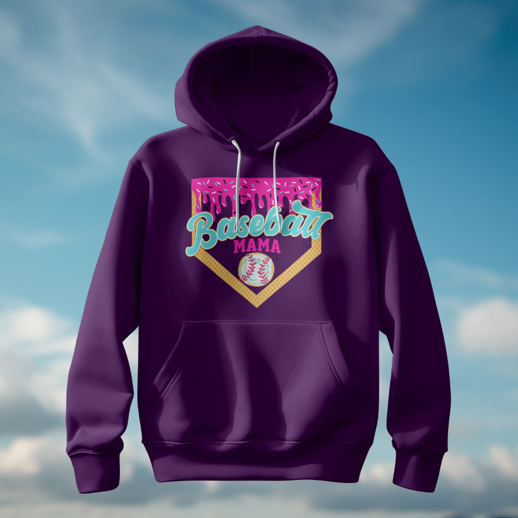 Baseball Mama Drip Hoodie