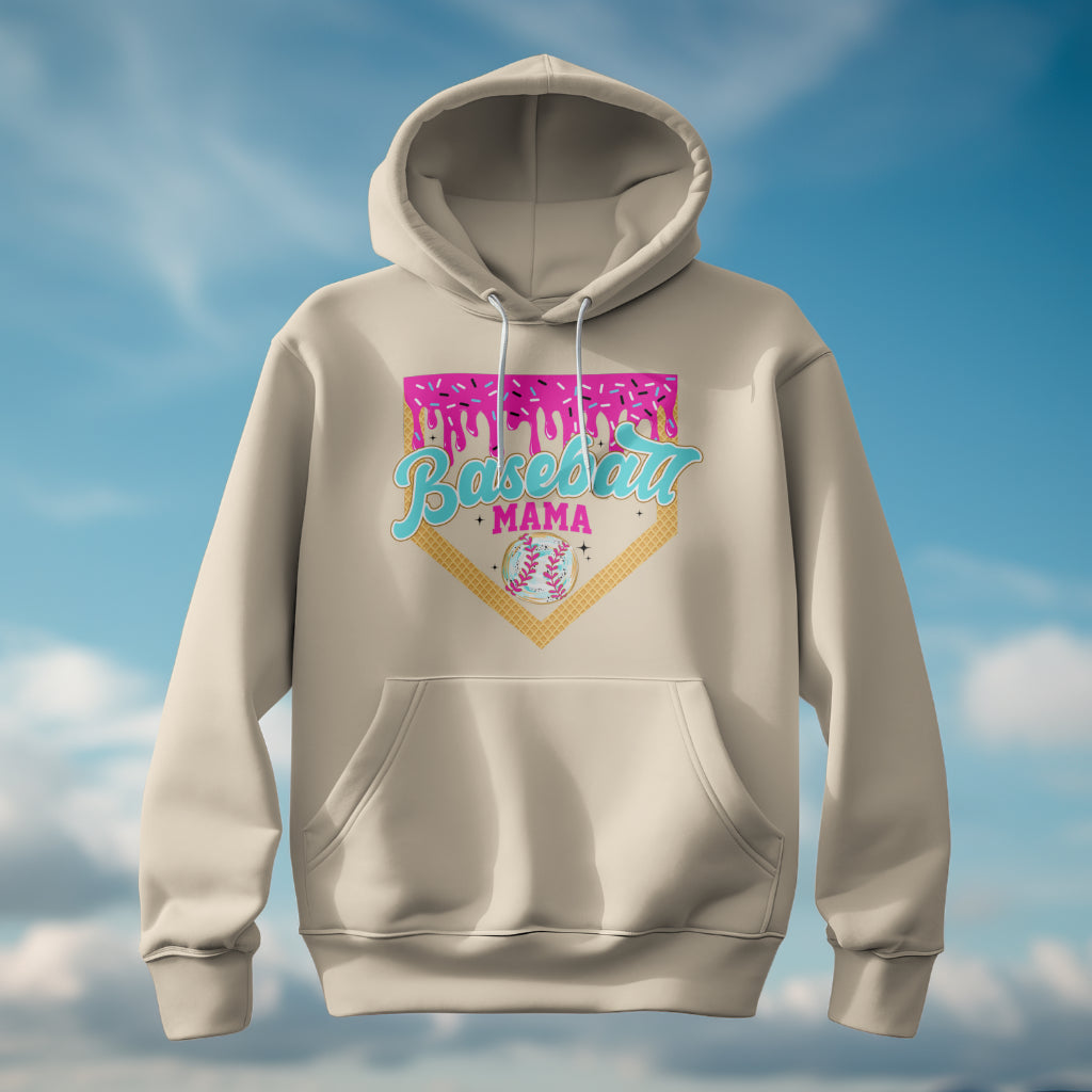 Baseball Mama Drip Hoodie