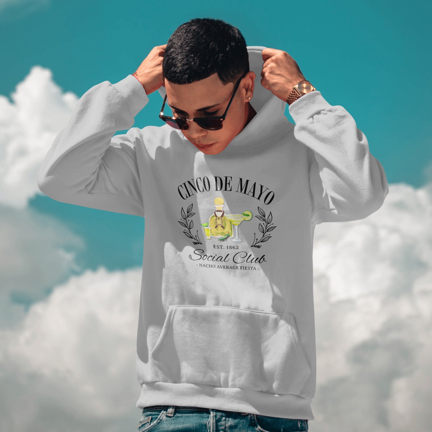 Cinco De Mayo Social Club Hoodie