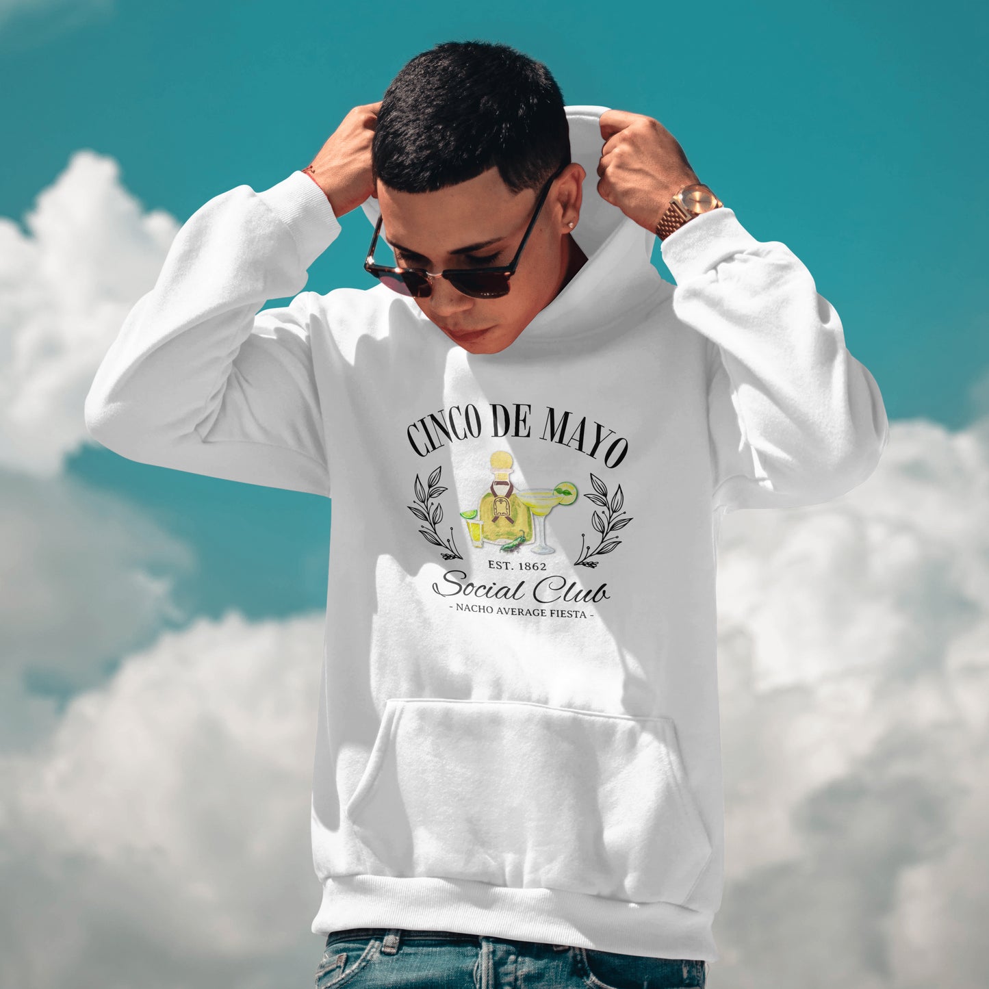 Cinco De Mayo Social Club Hoodie