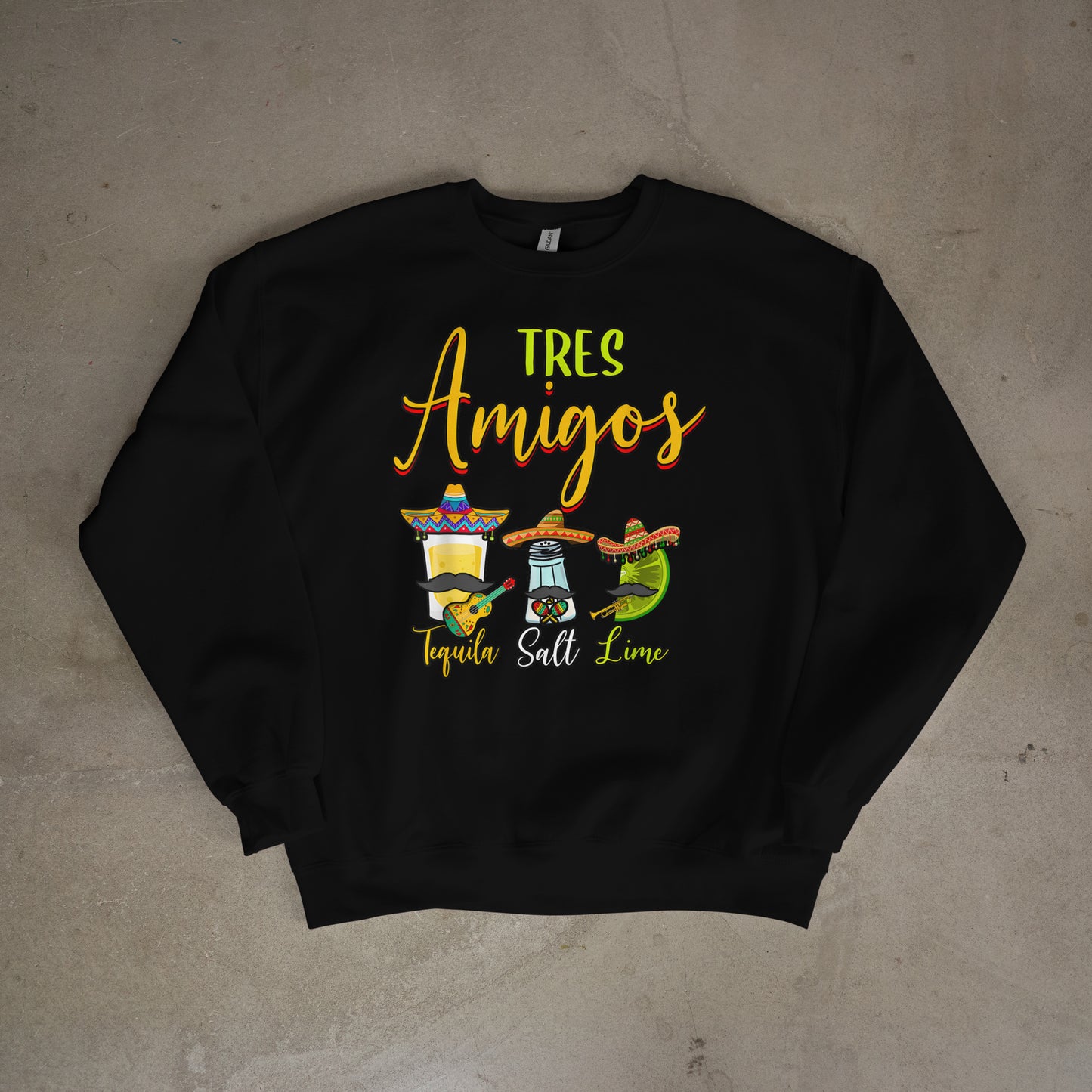 Tres Amigos Crewneck