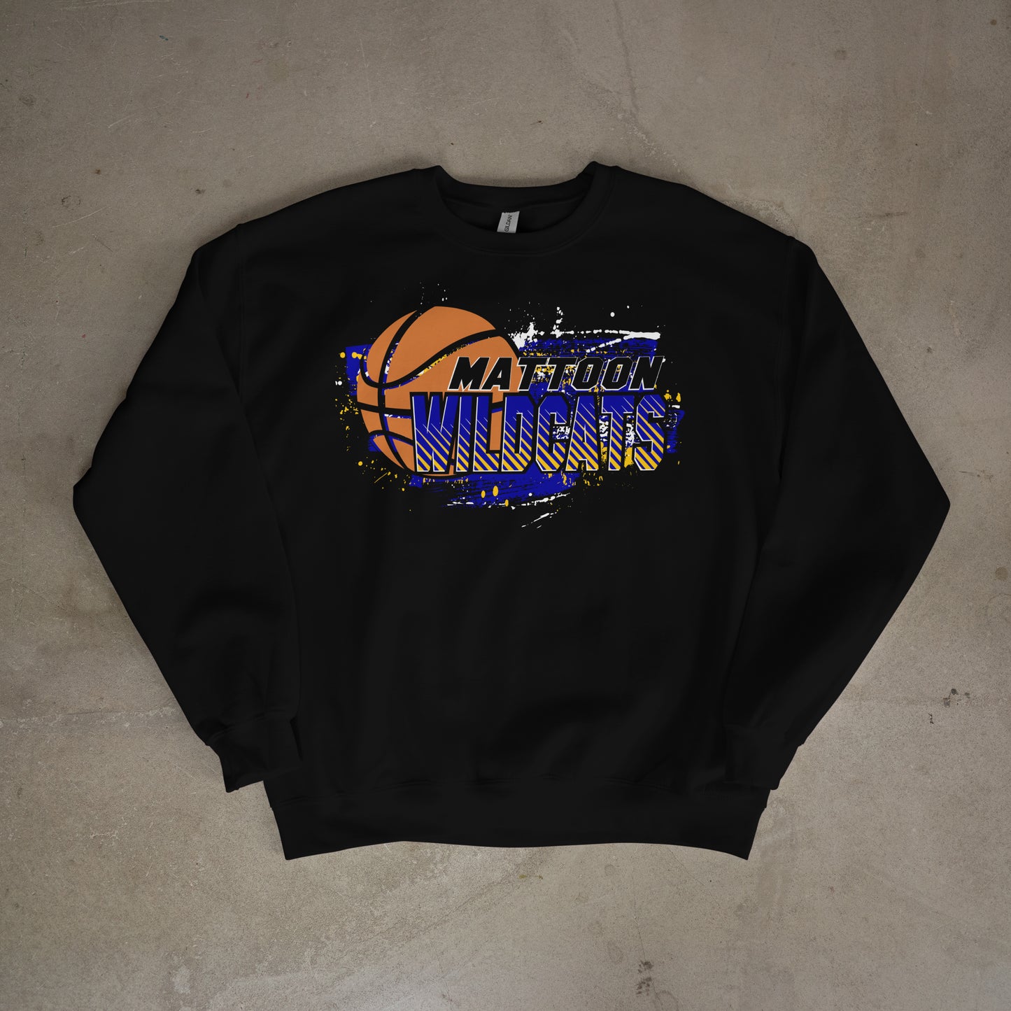 Splatter Wildcats Basketball