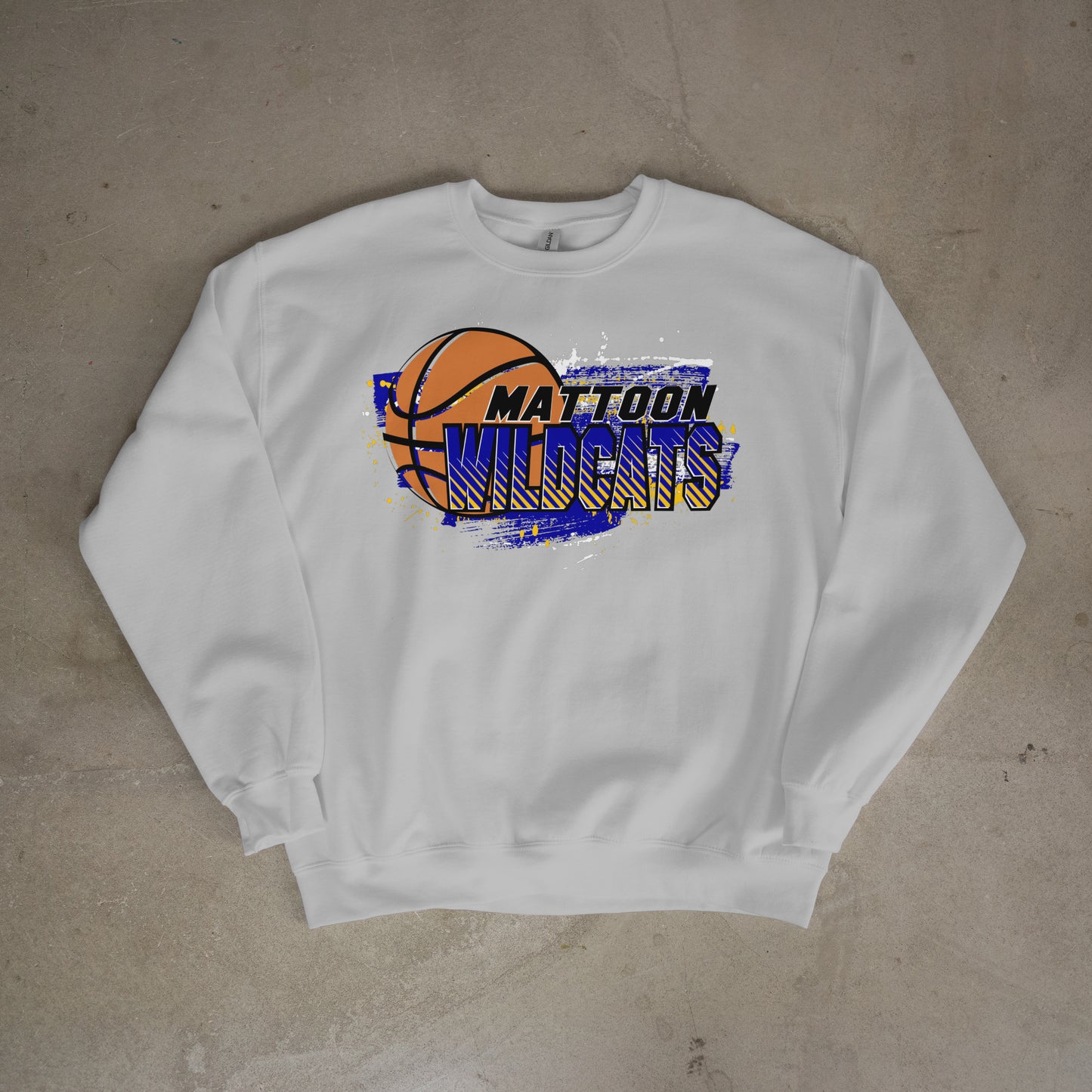 Splatter Wildcats Basketball