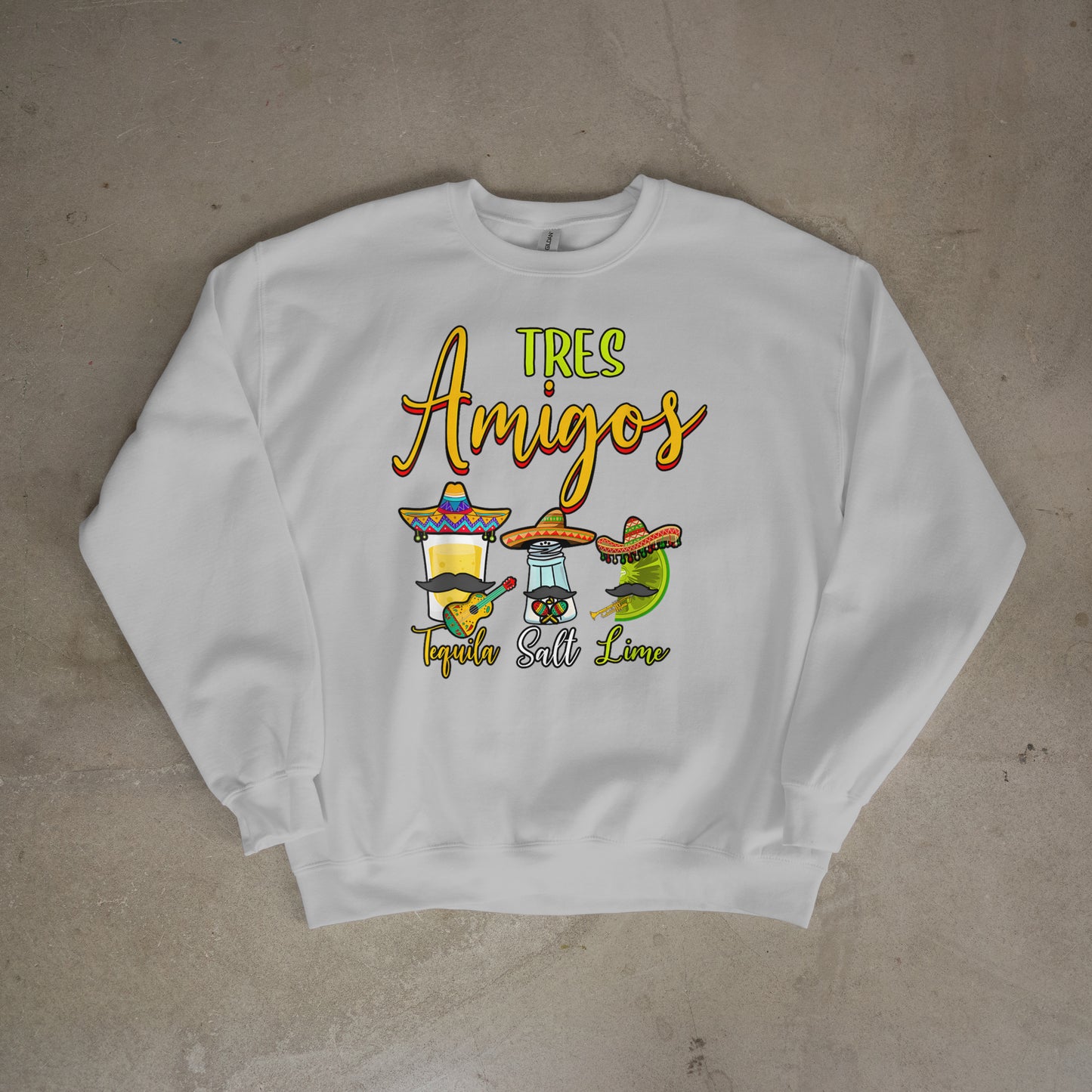 Tres Amigos Crewneck