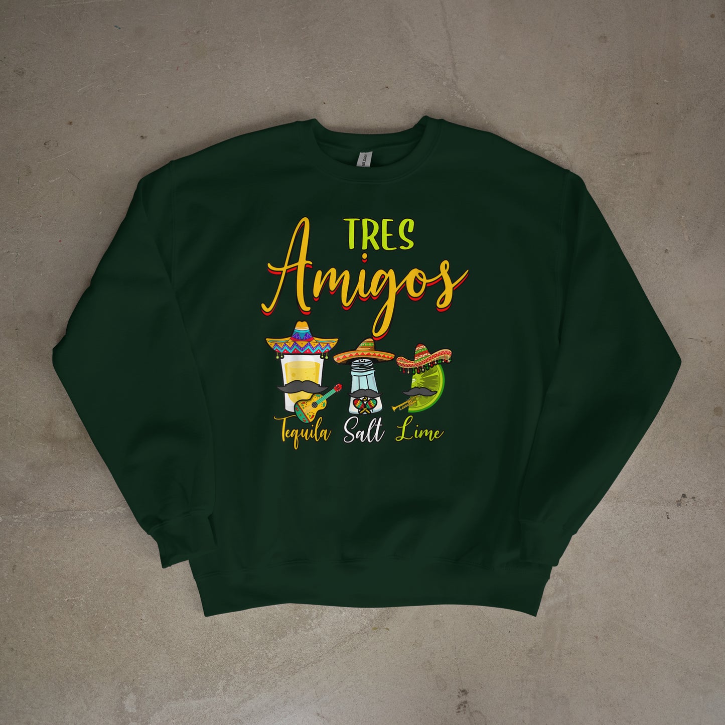 Tres Amigos Crewneck