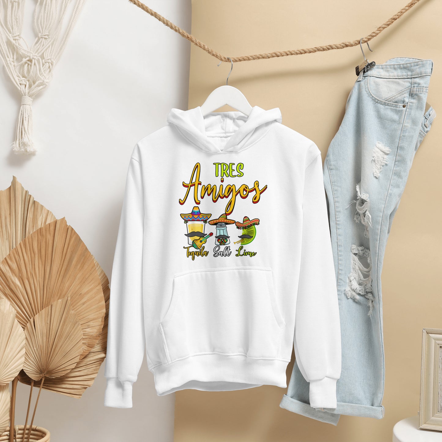 Tres Amigos Hoodie