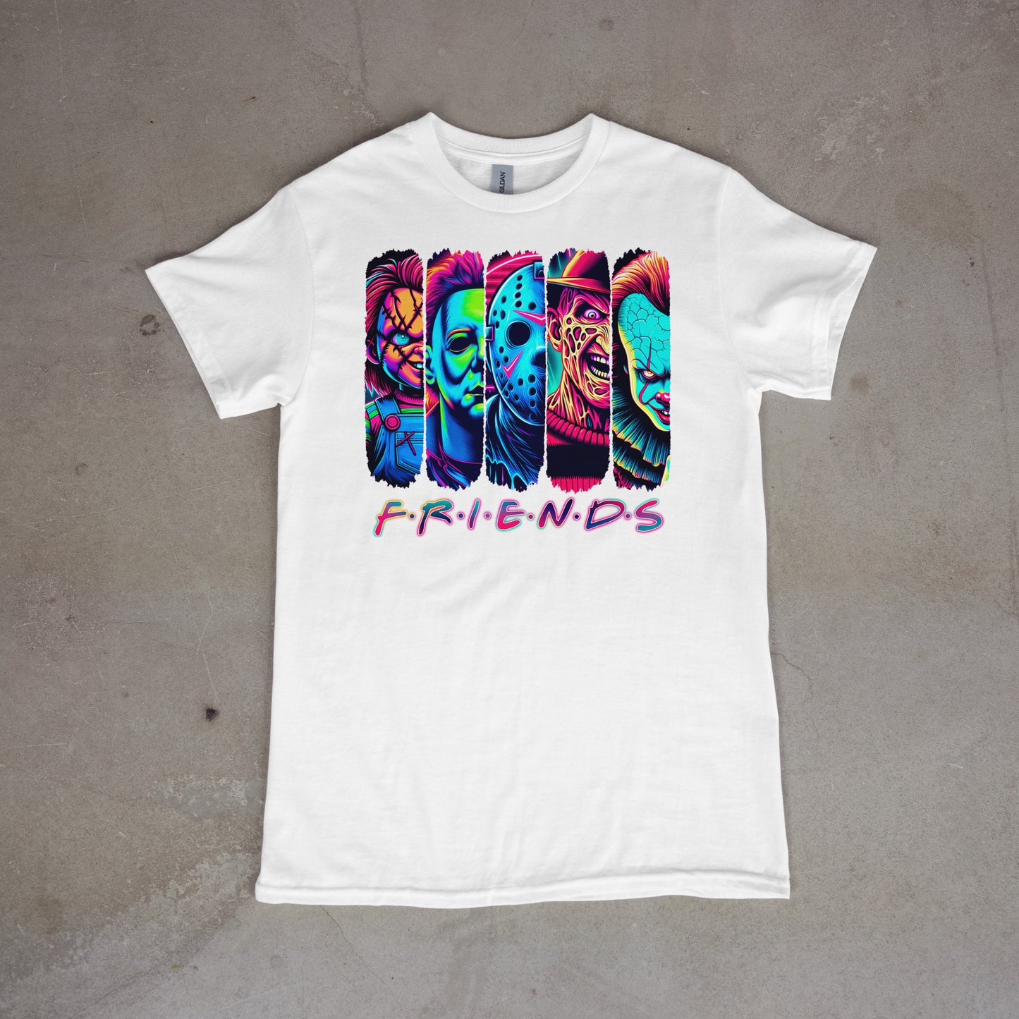 Neon Friends Horror Edition