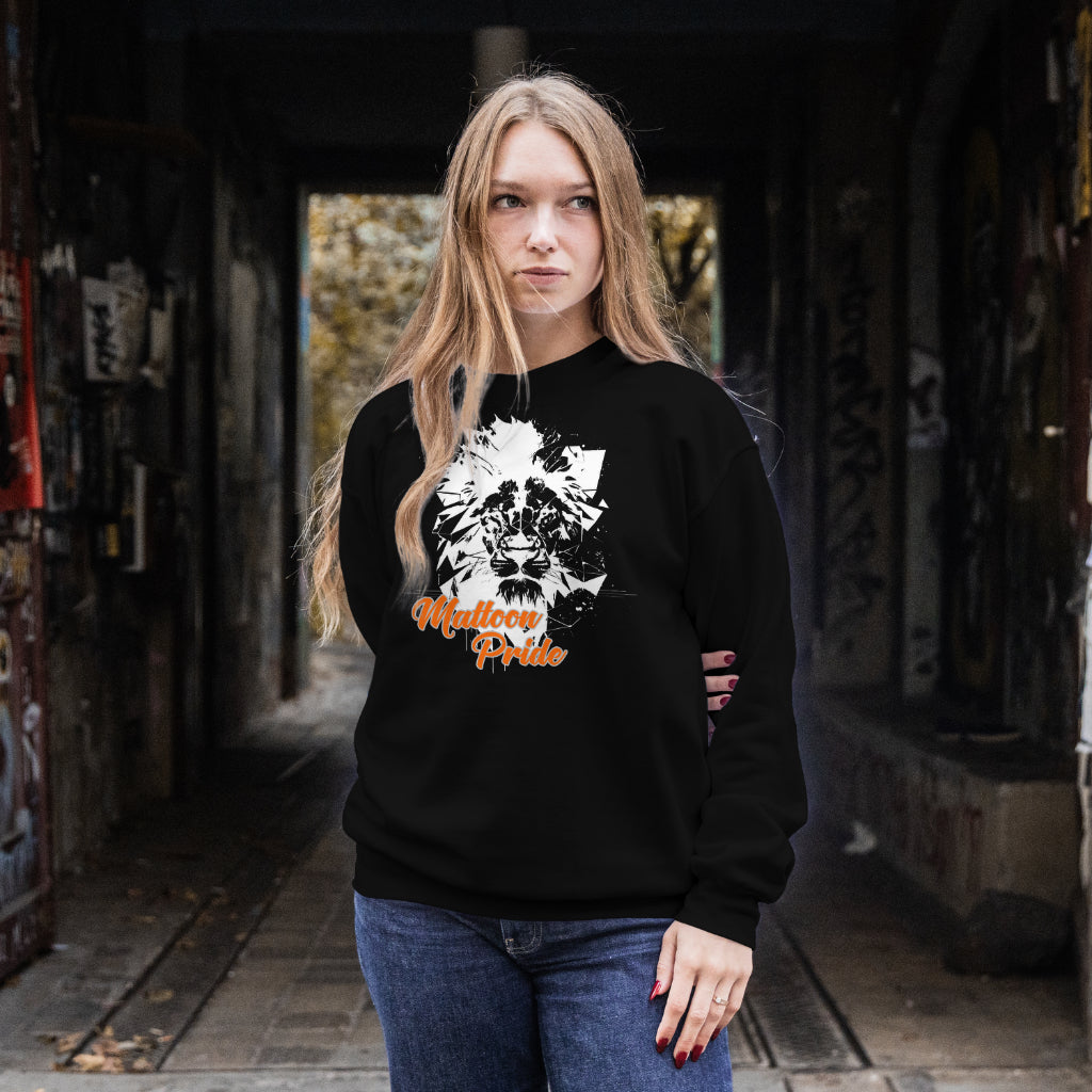 Geometric Pride Lion Crewneck