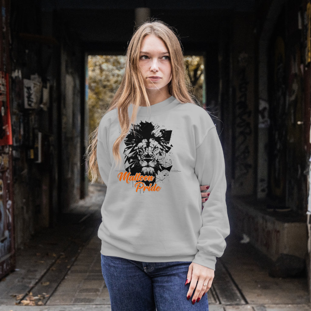 Geometric Pride Lion Crewneck