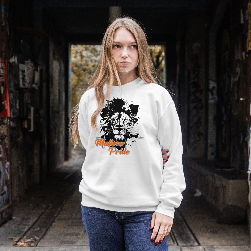 Geometric Pride Lion Crewneck