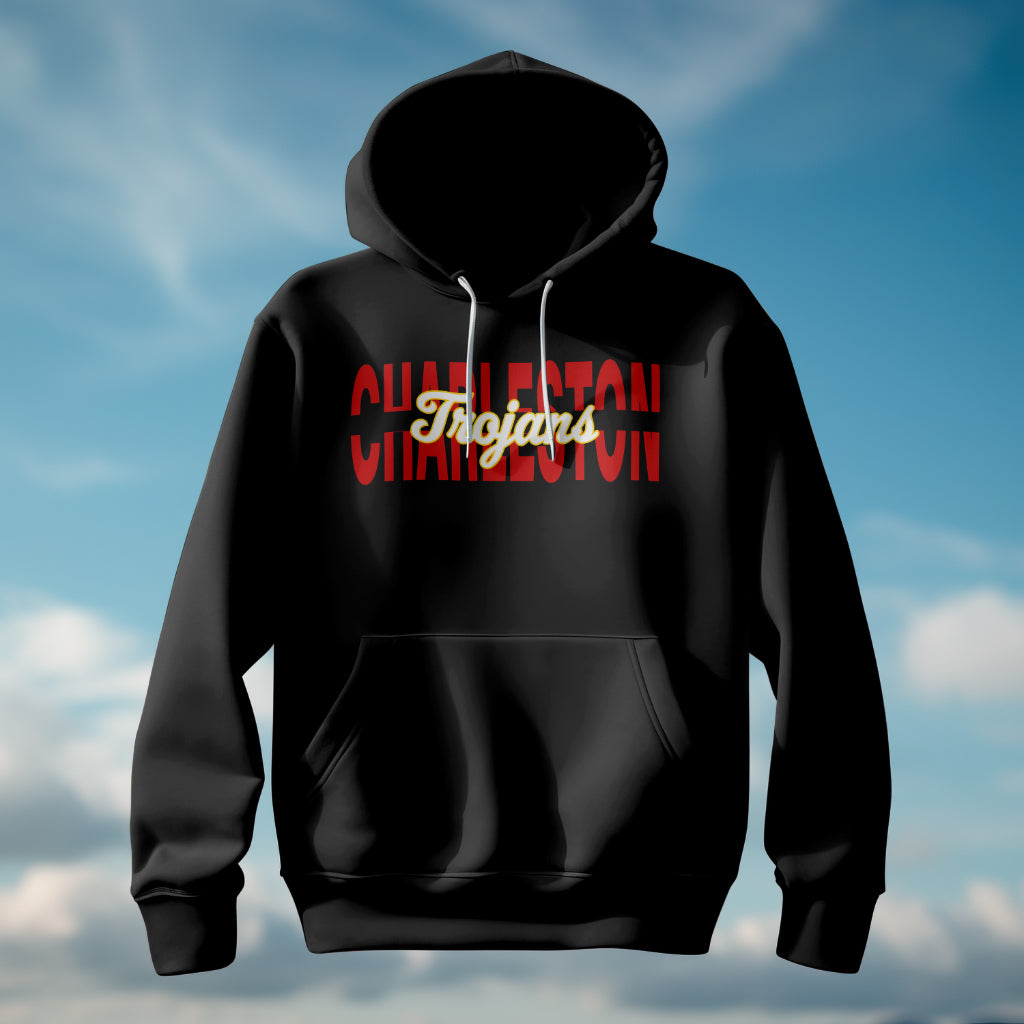 Split Charleston Trojans Hoodie