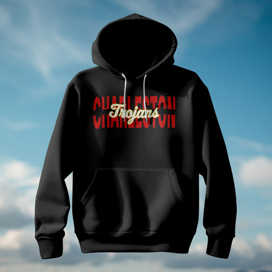 Split Charleston Trojans Hoodie
