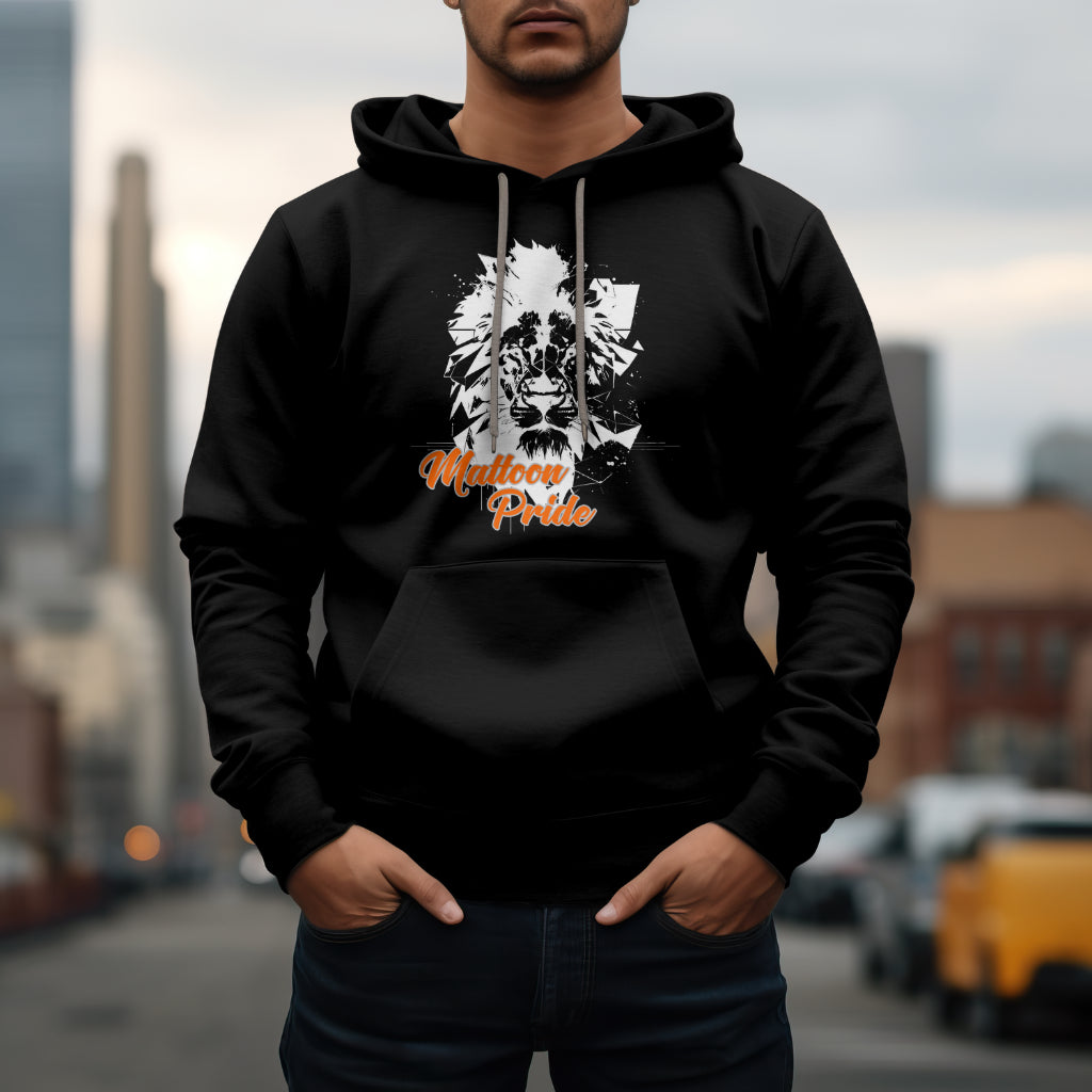 Geometric Pride Lion Hoodie