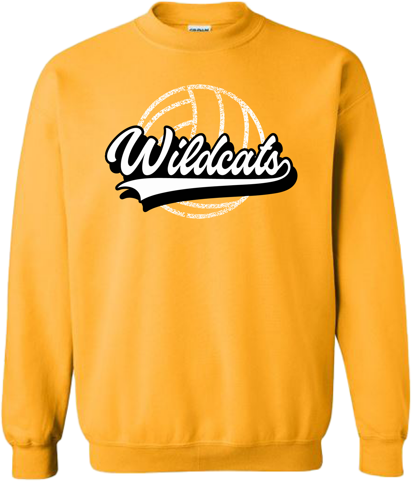 Distressed Volleyball Crewneck