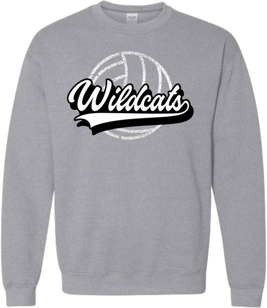 Distressed Volleyball Crewneck