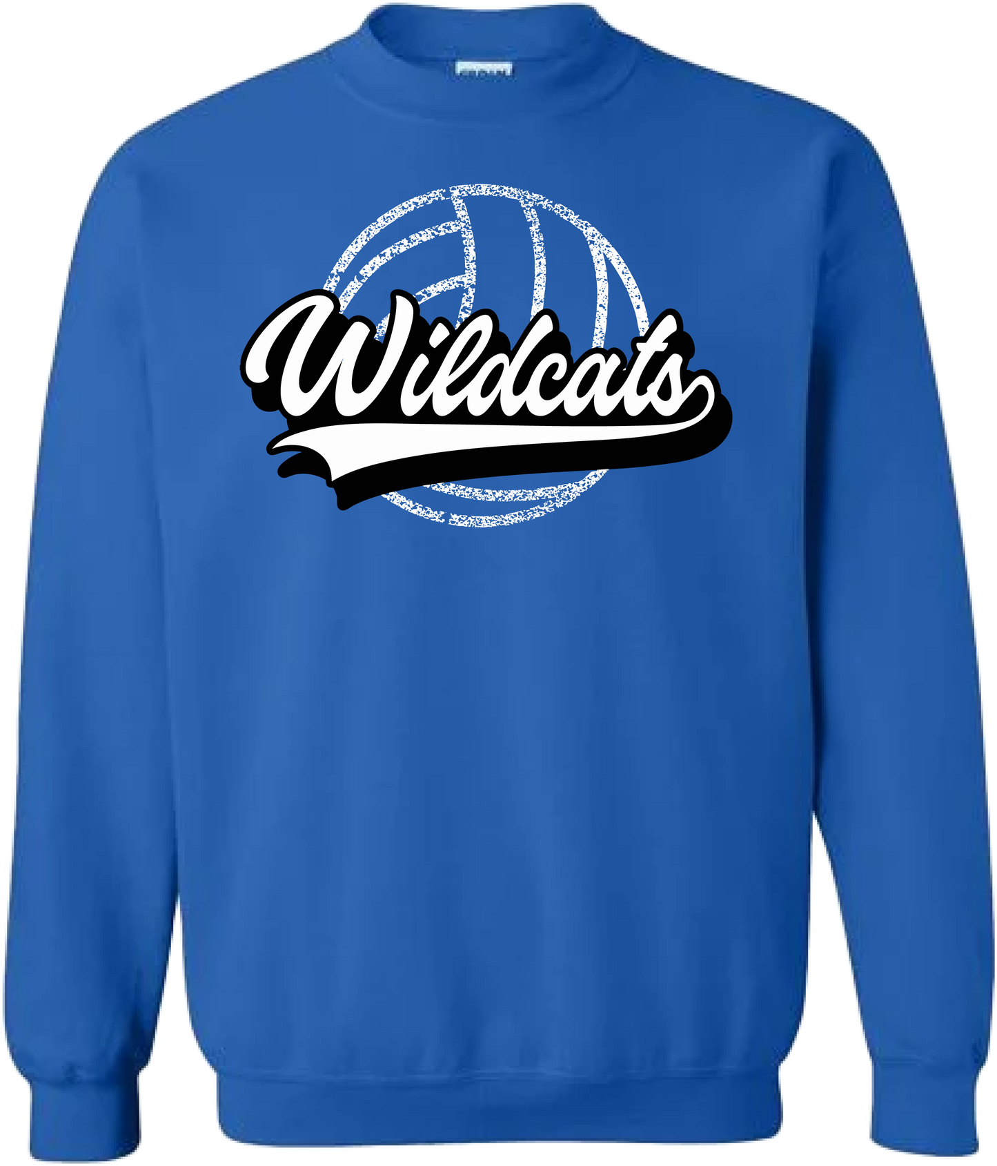 Distressed Volleyball Crewneck