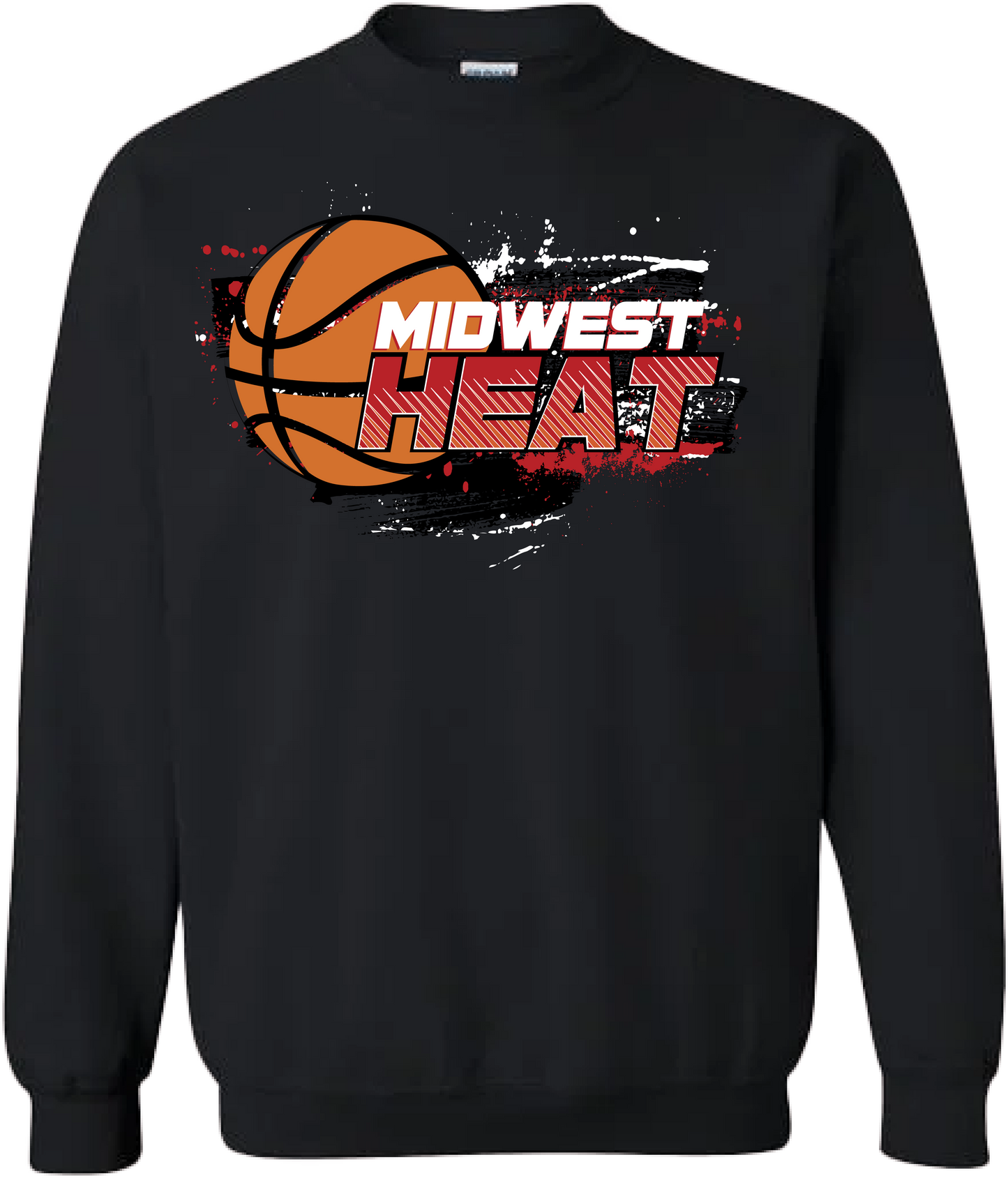Midwest Heat Splatter Crewneck