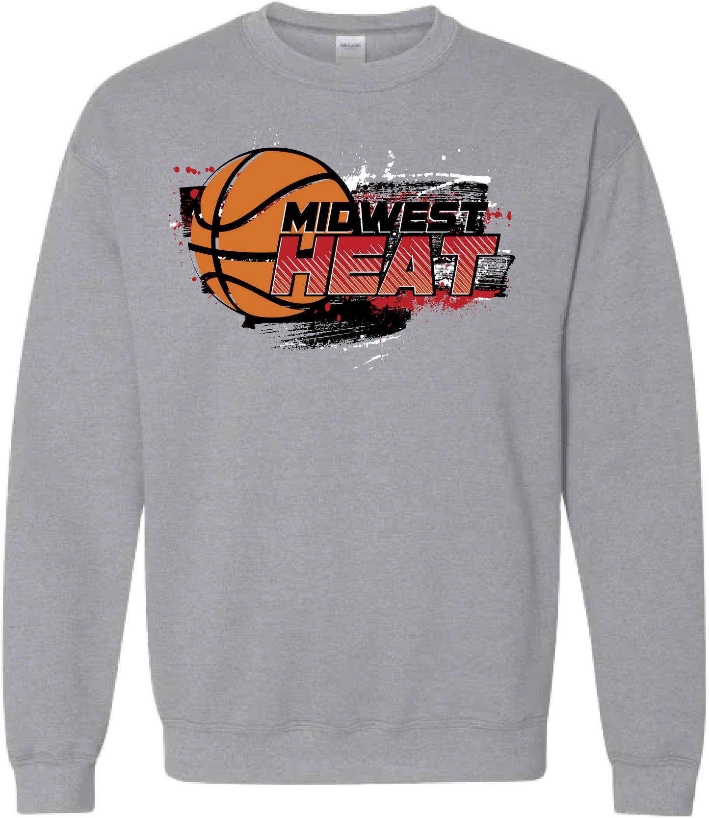 Midwest Heat Splatter Crewneck