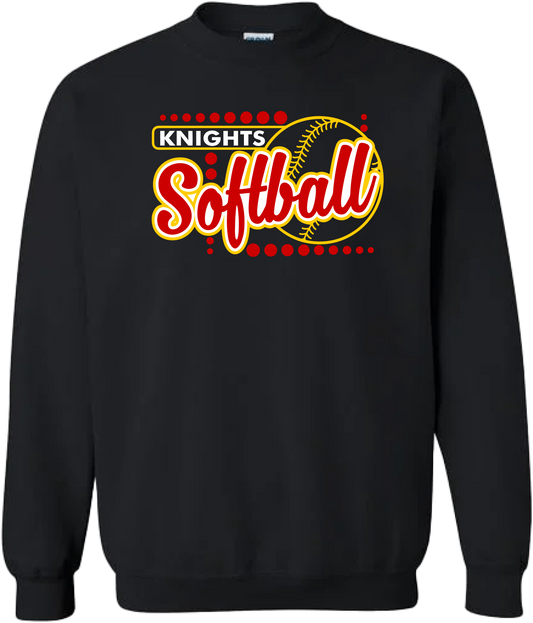 Lady Knights Softball Crewneck