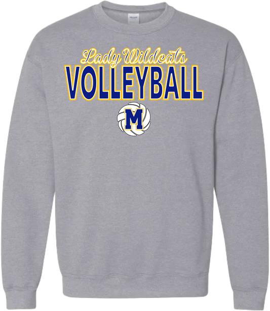 Lady Wildcats Volleyball Crewneck