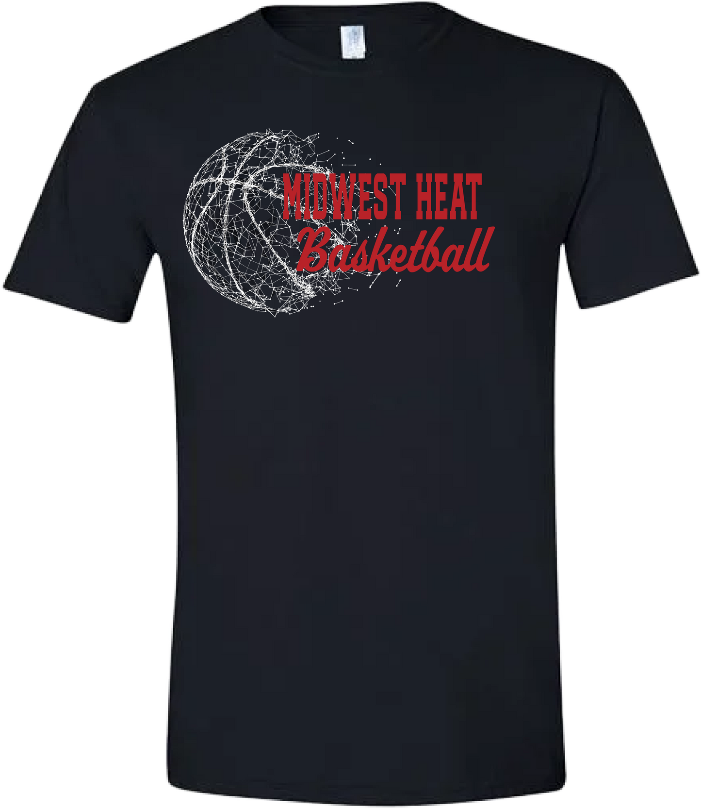 Low Poly Midwest Heat Basketball