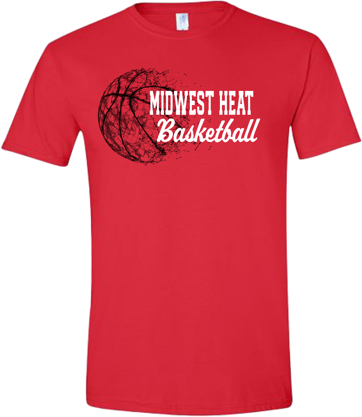 Low Poly Midwest Heat Basketball