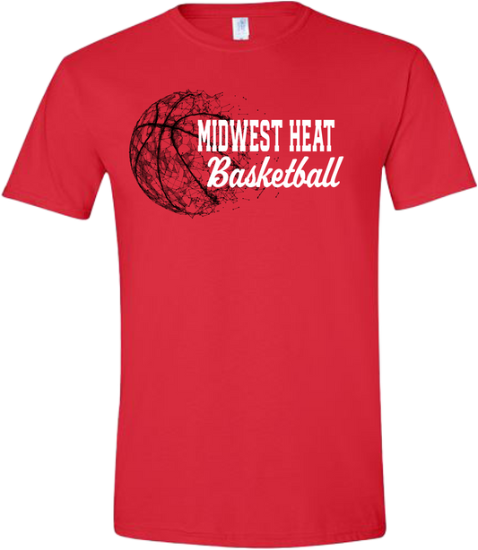 Low Poly Midwest Heat Basketball