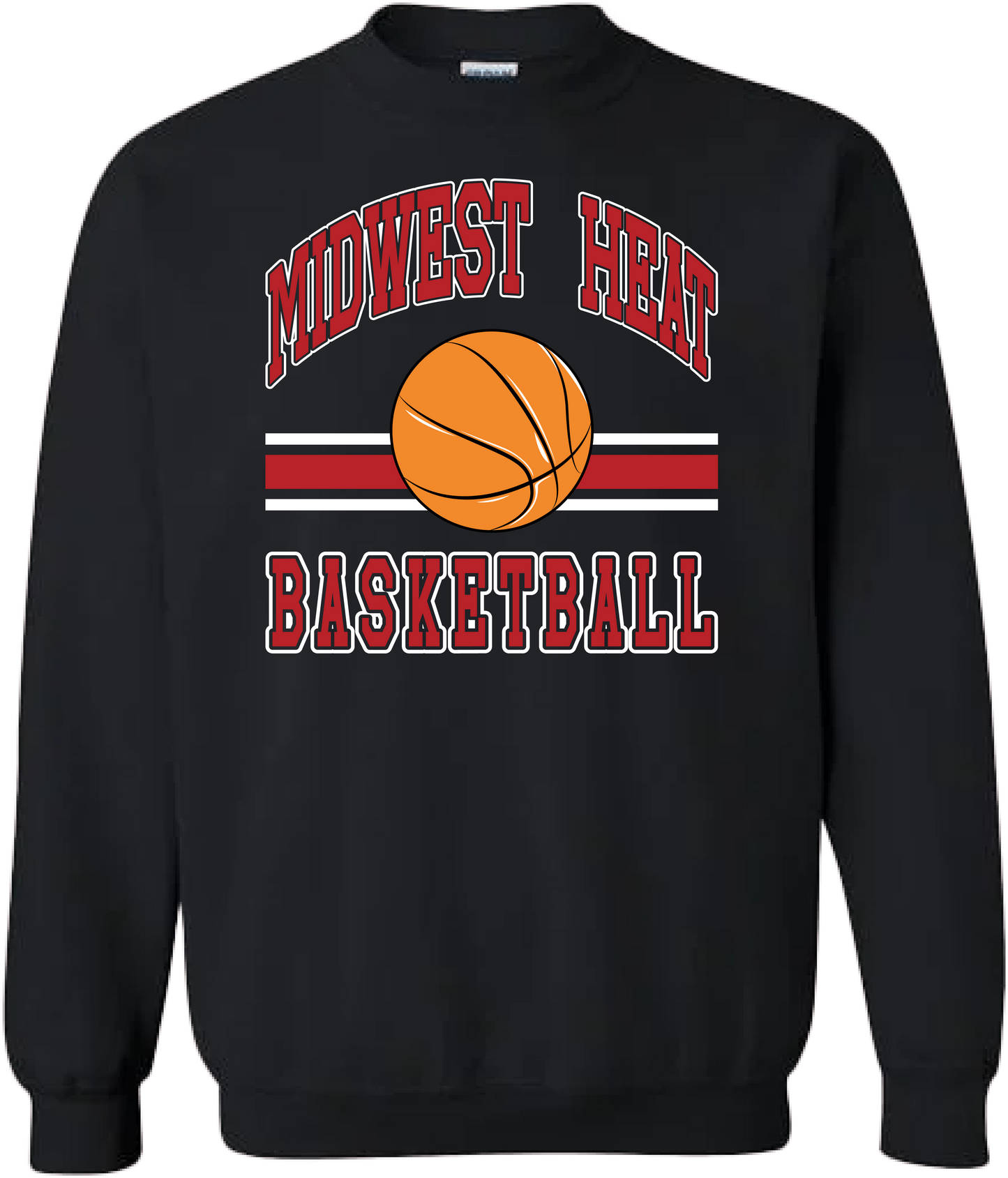 Midwest Heat Basketball Crewneck