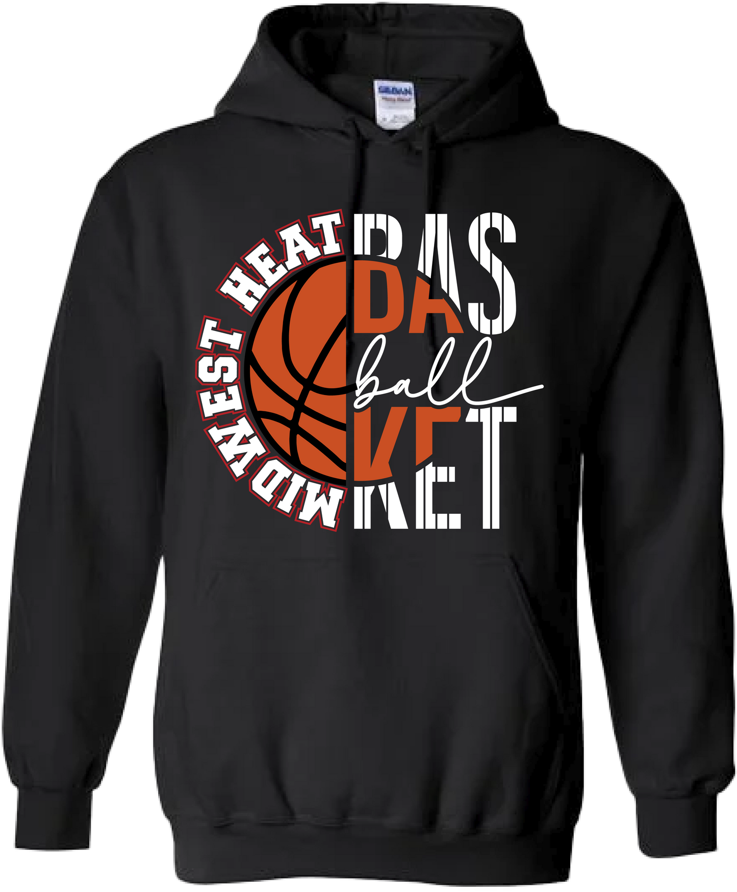 Midwest Heat Split Basketball Hoodie