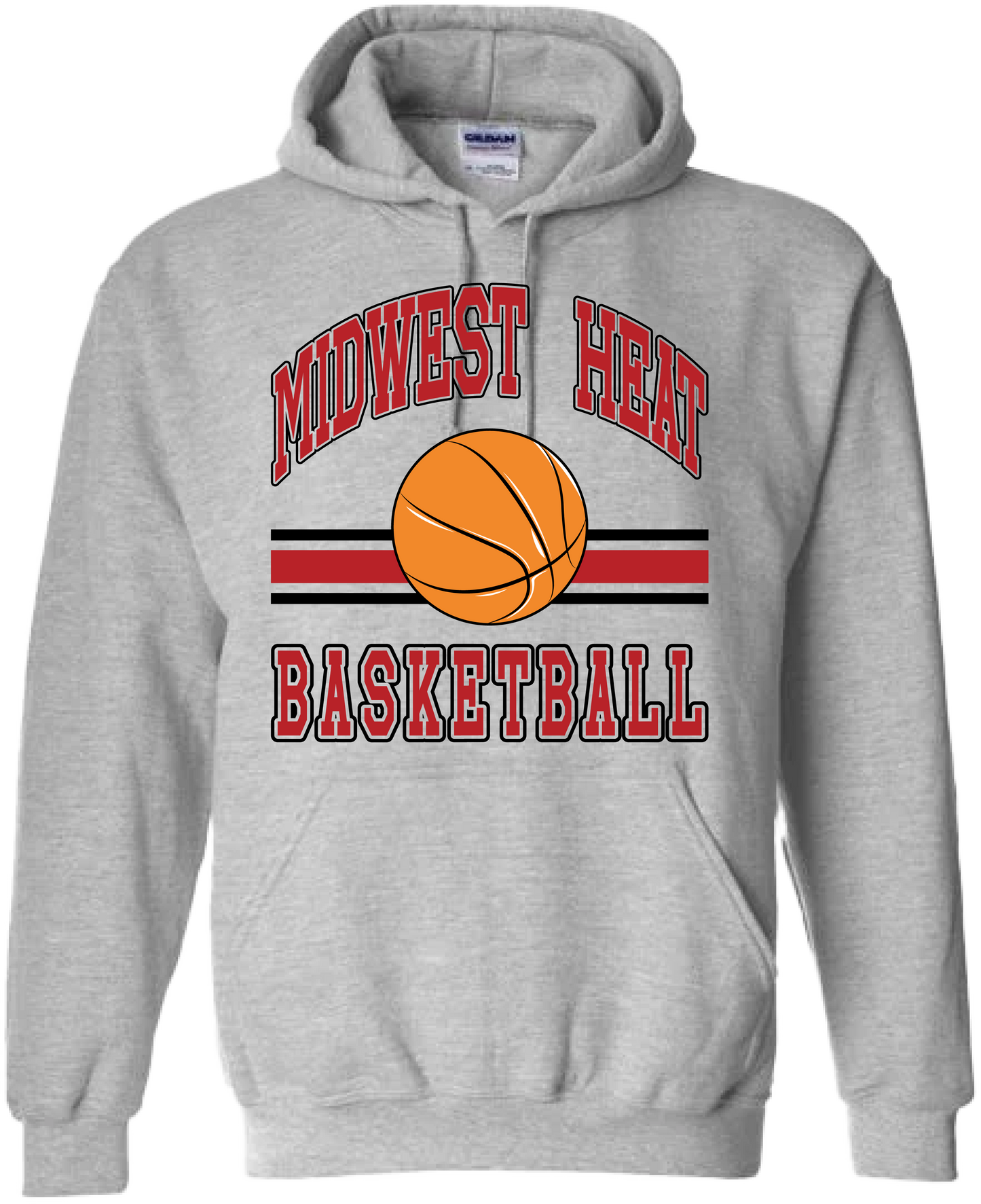 Midwest Heat Basketball Hoodie