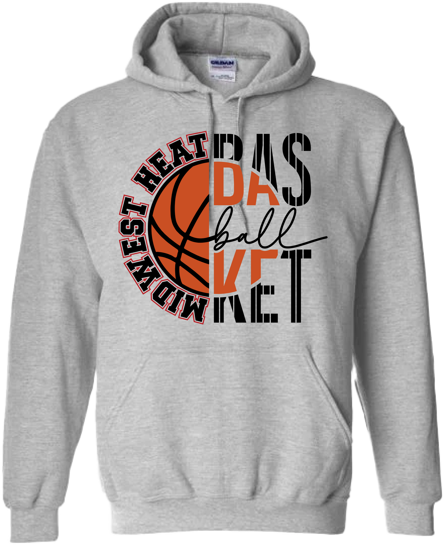 Midwest Heat Split Basketball Hoodie
