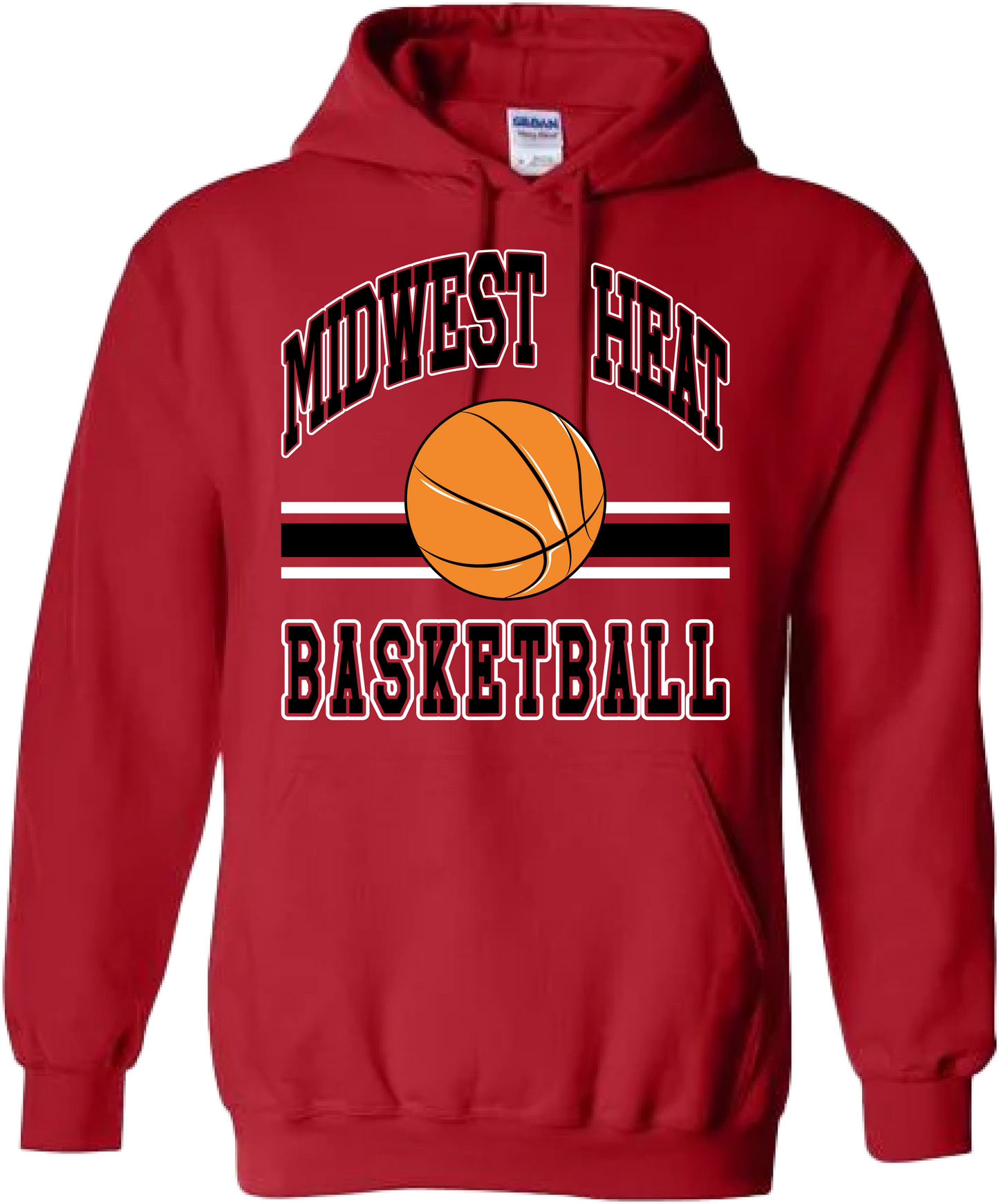 Midwest Heat Basketball Hoodie
