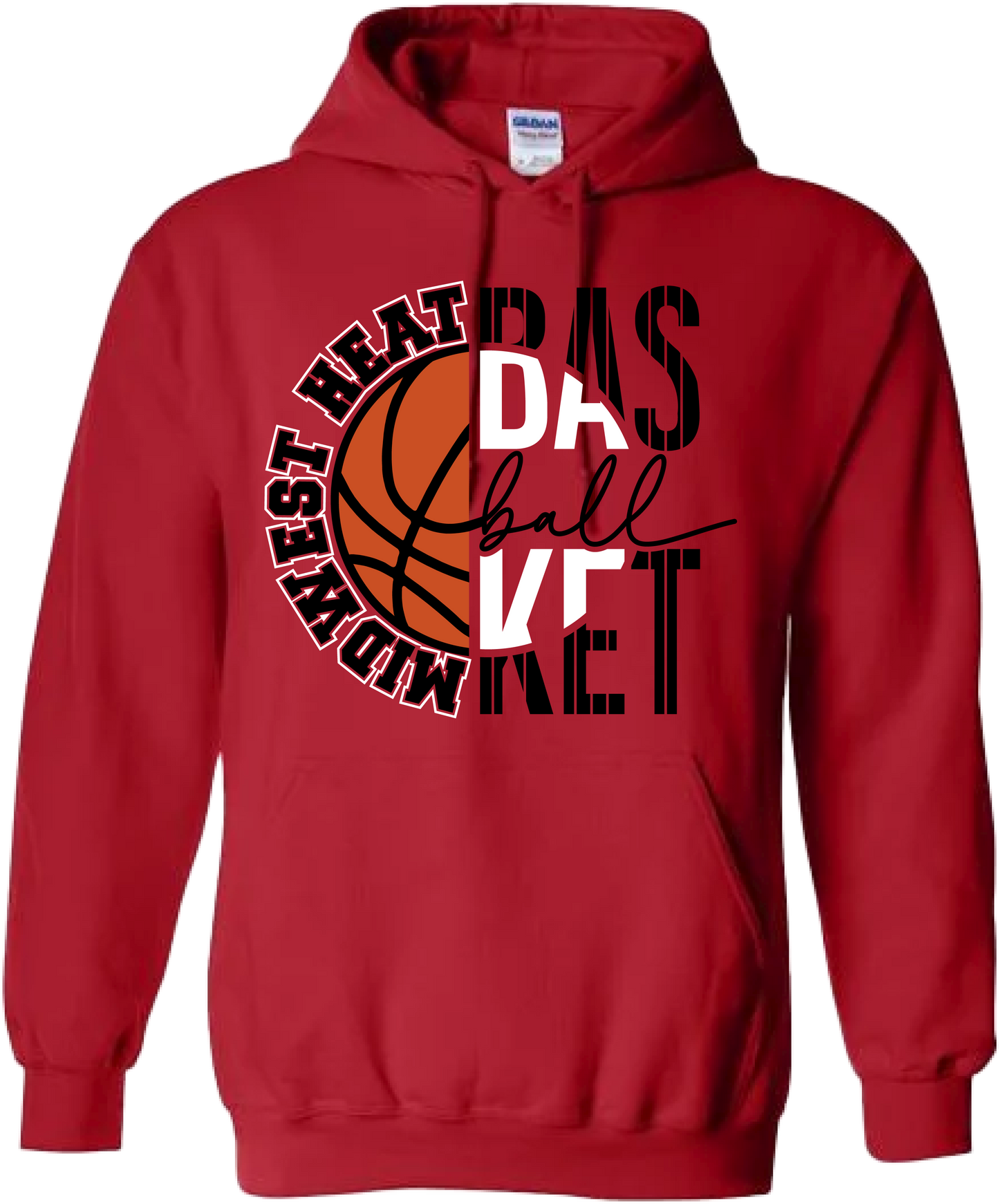 Midwest Heat Split Basketball Hoodie