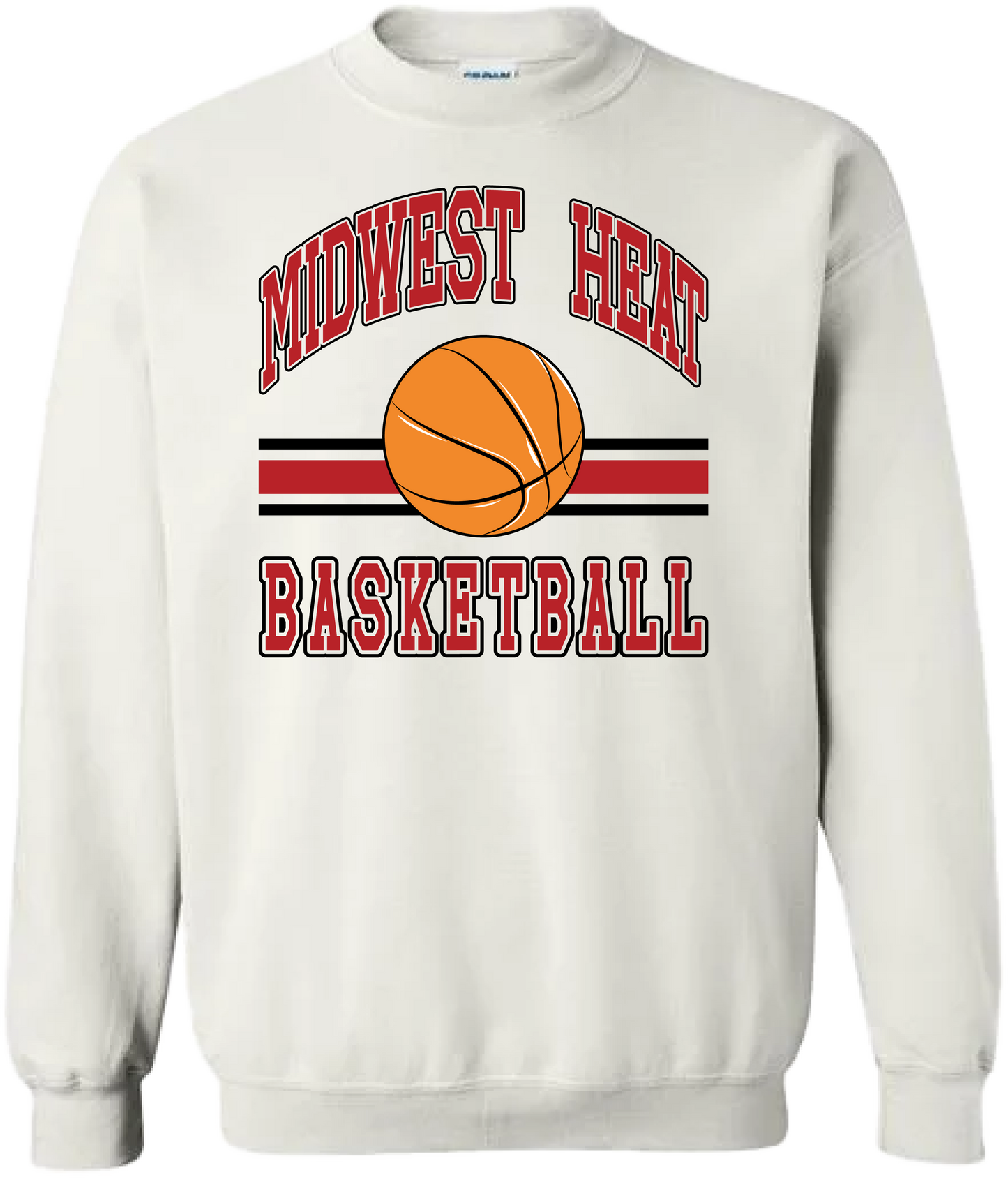 Midwest Heat Basketball Crewneck