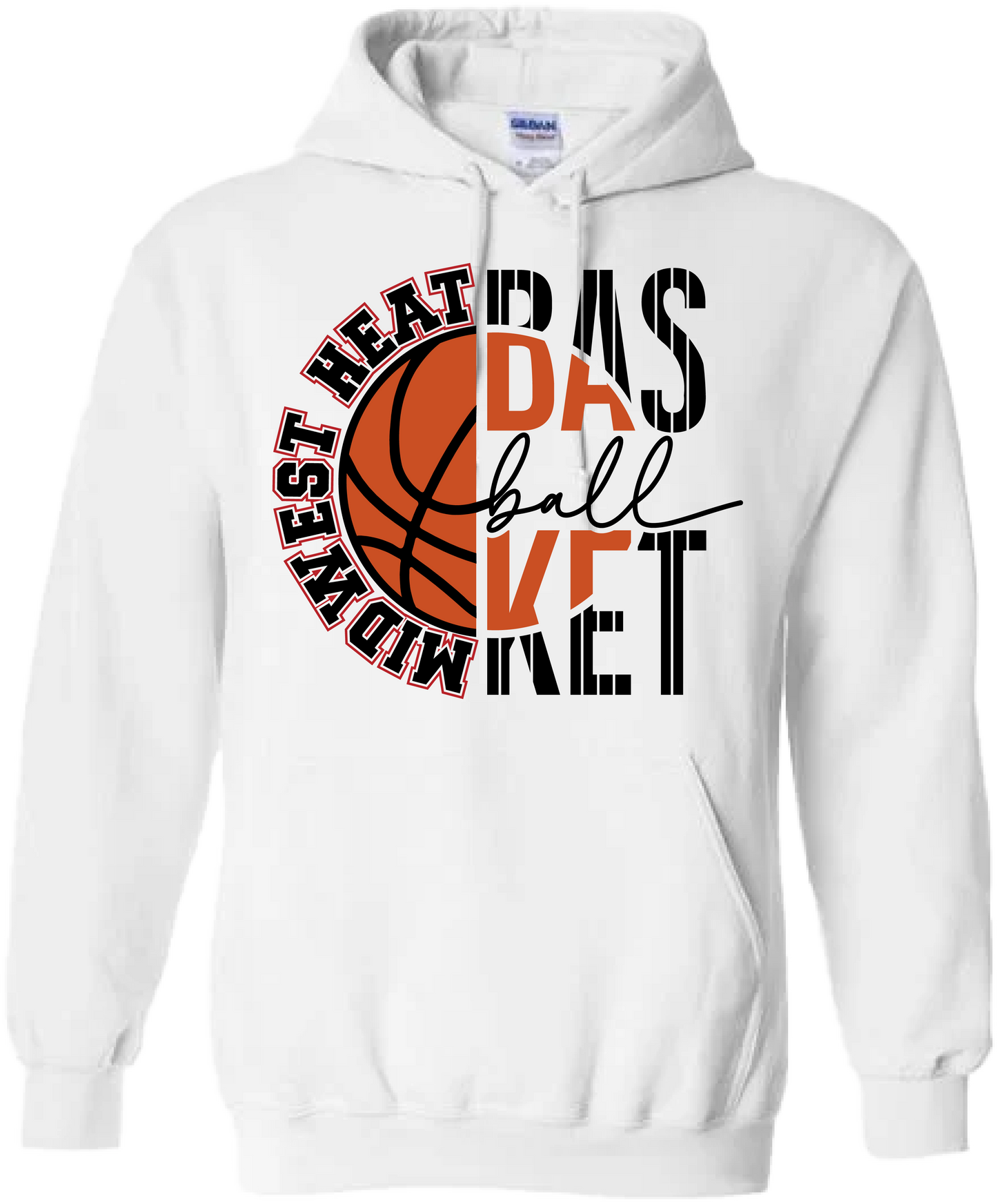 Midwest Heat Split Basketball Hoodie