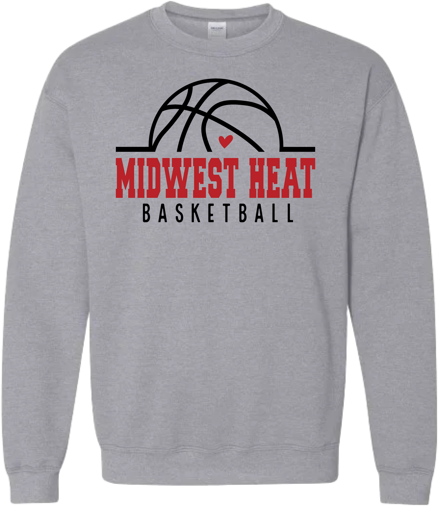 Heart Midwest Heat Crewneck